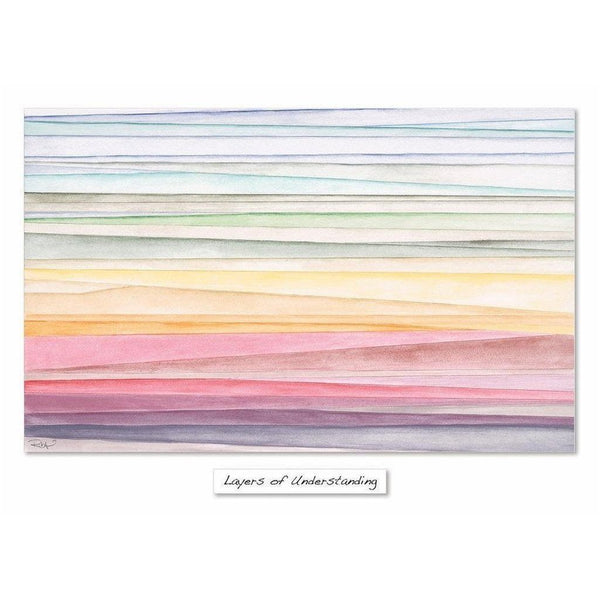 Layers of understanding - Framed Irish Art Print-Nook & Cranny Gift Store-2019 National Gift Store Of The Year-Ireland-Gift Shop