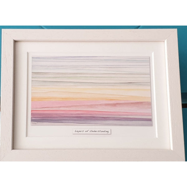 Layers of understanding - Framed Irish Art Print-Nook & Cranny Gift Store-2019 National Gift Store Of The Year-Ireland-Gift Shop