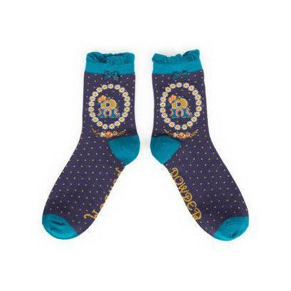 Luxury Bamboo Socks - Personalised with your very own initial..!-Nook & Cranny Gift Store-2019 National Gift Store Of The Year-Ireland-Gift Shop
