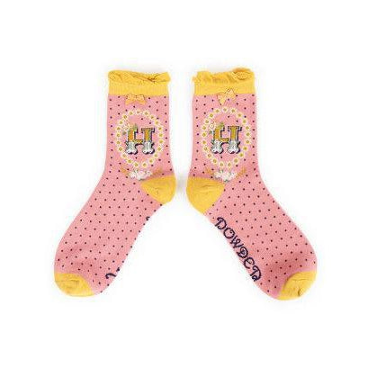 Luxury Bamboo Socks - Personalised with your very own initial..!-Nook & Cranny Gift Store-2019 National Gift Store Of The Year-Ireland-Gift Shop