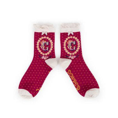 Luxury Bamboo Socks - Personalised with your very own initial..!-Nook & Cranny Gift Store-2019 National Gift Store Of The Year-Ireland-Gift Shop