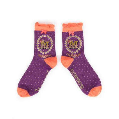 Luxury Bamboo Socks - Personalised with your very own initial..!-Nook & Cranny Gift Store-2019 National Gift Store Of The Year-Ireland-Gift Shop