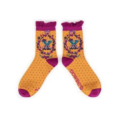 Luxury Bamboo Socks - Personalised with your very own initial..!-Nook & Cranny Gift Store-2019 National Gift Store Of The Year-Ireland-Gift Shop