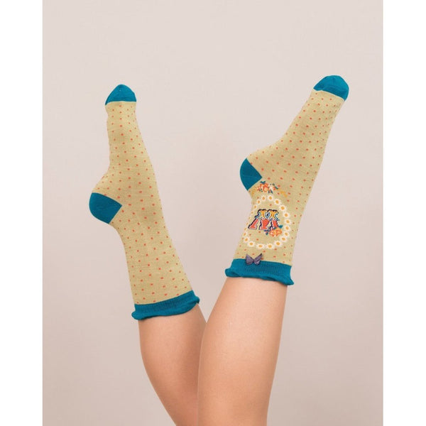 Luxury Bamboo Socks - Personalised with your very own initial..!-Nook & Cranny Gift Store-2019 National Gift Store Of The Year-Ireland-Gift Shop