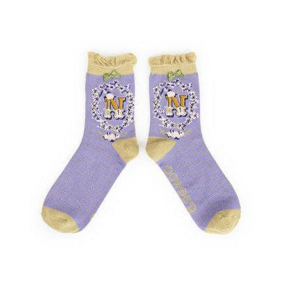 Luxury Bamboo Socks - Personalised with your very own initial..!-Nook & Cranny Gift Store-2019 National Gift Store Of The Year-Ireland-Gift Shop