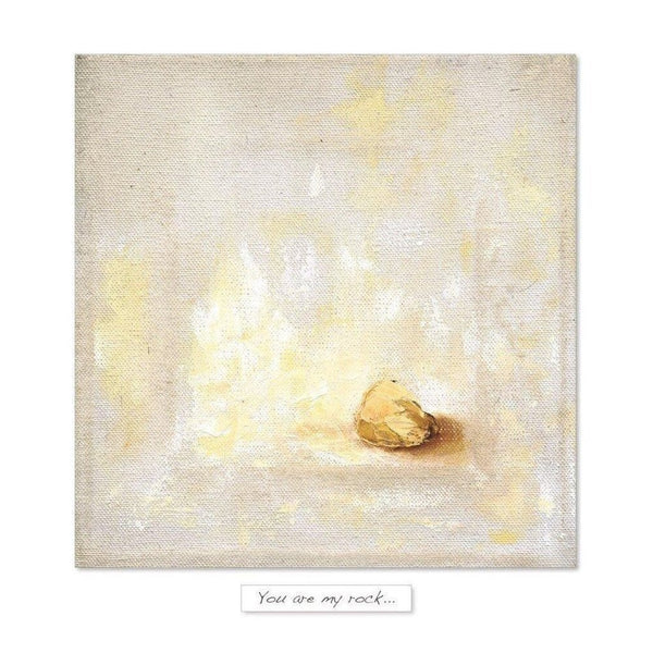 You Are My Rock - Framed Irish Art Print-Nook & Cranny Gift Store-2019 National Gift Store Of The Year-Ireland-Gift Shop