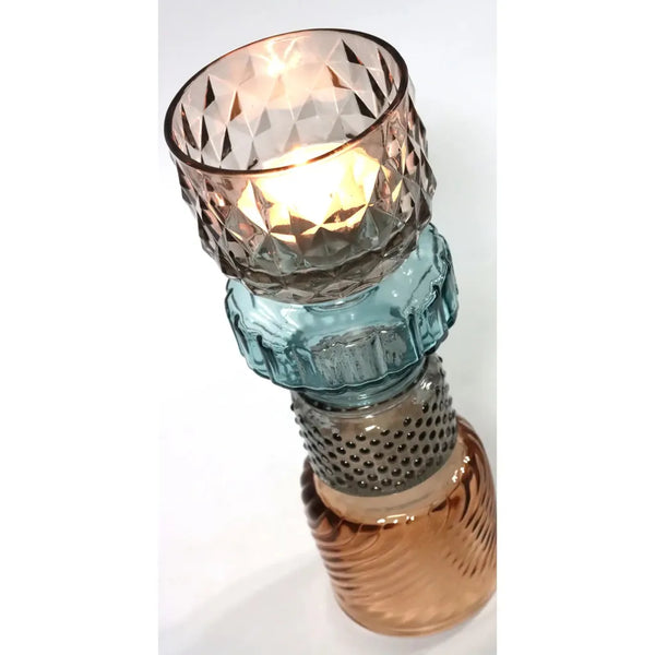 Robust Candle Holder - Colour Fusion (Large)-Nook & Cranny Gift Store-2019 National Gift Store Of The Year-Ireland-Gift Shop