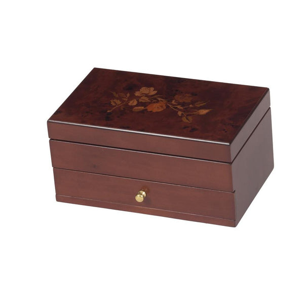 Luxurious Jewellery Box - Walnut Finish-Nook & Cranny Gift Store-2019 National Gift Store Of The Year-Ireland-Gift Shop