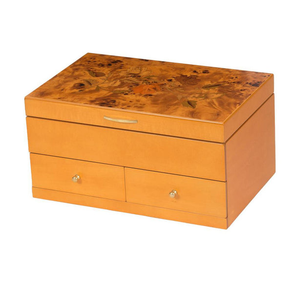 Luxurious Jewellery Box - Rose (Large)-Nook & Cranny Gift Store-2019 National Gift Store Of The Year-Ireland-Gift Shop