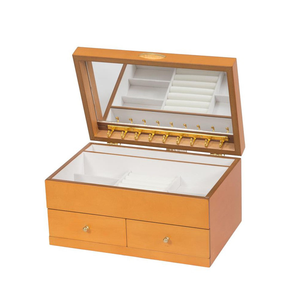 Luxurious Jewellery Box - Rose (Large)-Nook & Cranny Gift Store-2019 National Gift Store Of The Year-Ireland-Gift Shop
