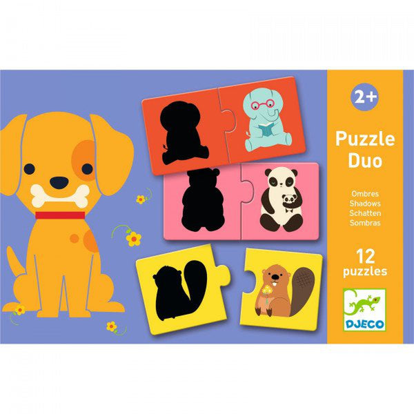 Djeco - Match the colourful animals puzzle-Nook & Cranny Gift Store-2019 National Gift Store Of The Year-Ireland-Gift Shop