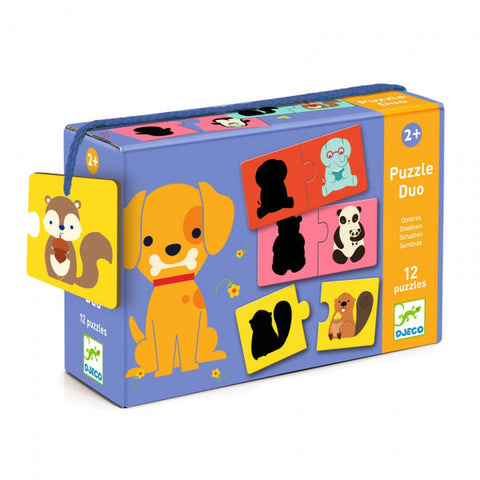 Djeco - Puzzle Duo (Shadow)-Nook & Cranny Gift Store-2019 National Gift Store Of The Year-Ireland-Gift Shop