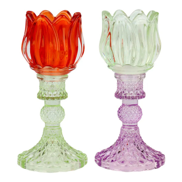 San Remo Candle Holder - Tulip-Nook & Cranny Gift Store-2019 National Gift Store Of The Year-Ireland-Gift Shop