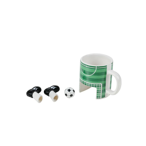 Ceramic Soccer Mug with Finger Gloves and Ball-Nook & Cranny Gift Store-2019 National Gift Store Of The Year-Ireland-Gift Shop