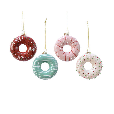 Glass Hanging Ornament - Donuts-Nook & Cranny Gift Store-2019 National Gift Store Of The Year-Ireland-Gift Shop