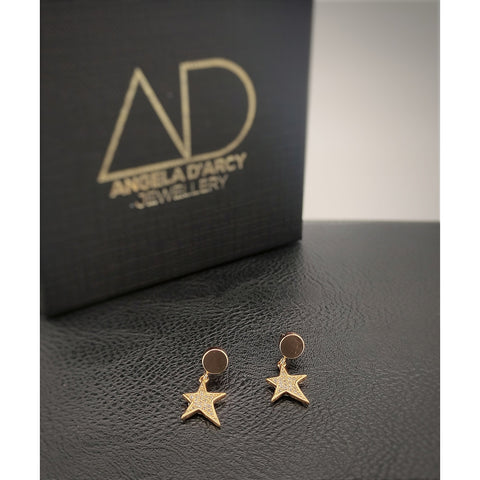 Mini Twinkle Twinkle Star Earrings-Nook & Cranny Gift Store-2019 National Gift Store Of The Year-Ireland-Gift Shop