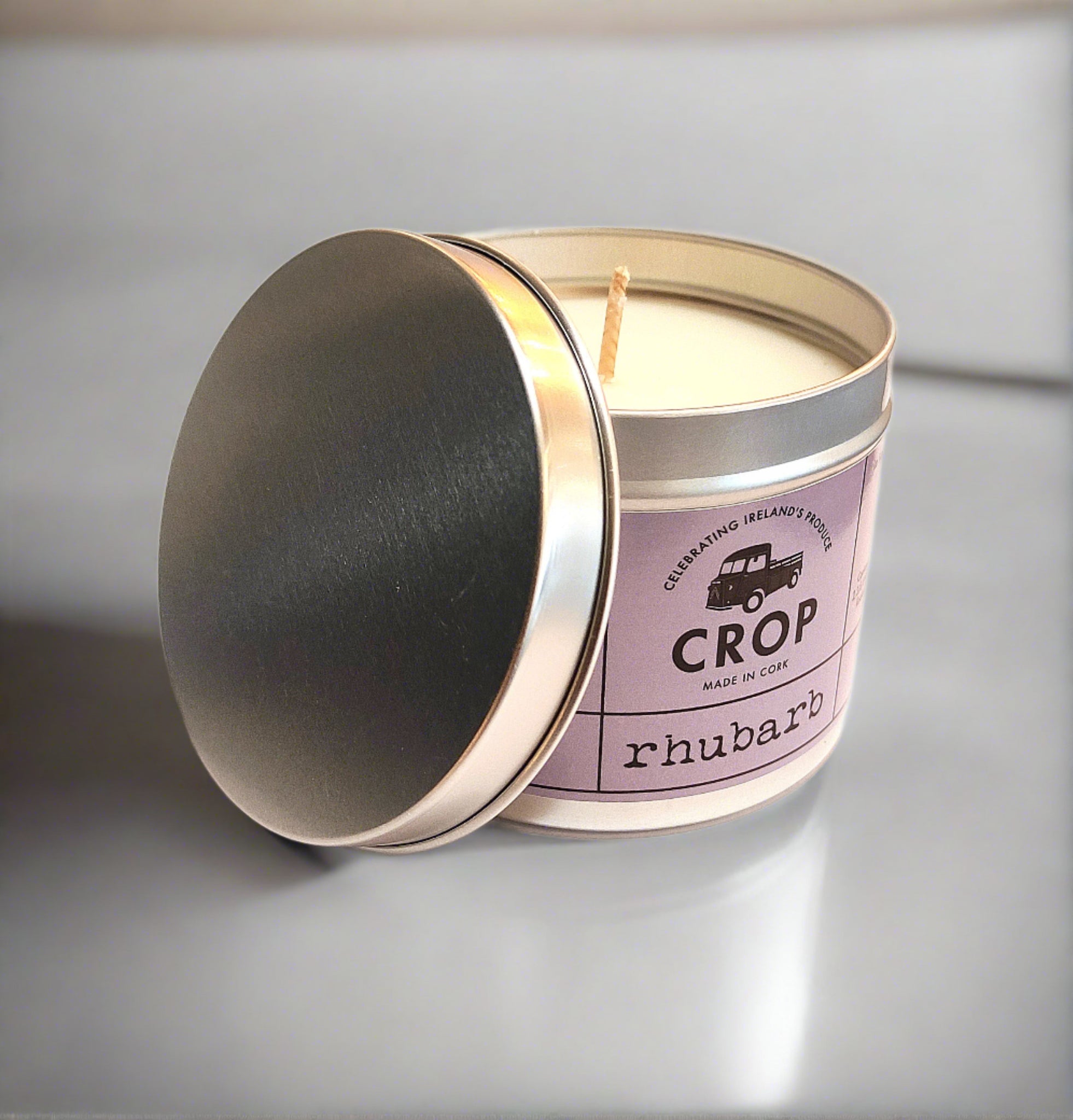 Crop Candles - Rhubarb-Nook & Cranny Gift Store-2019 National Gift Store Of The Year-Ireland-Gift Shop