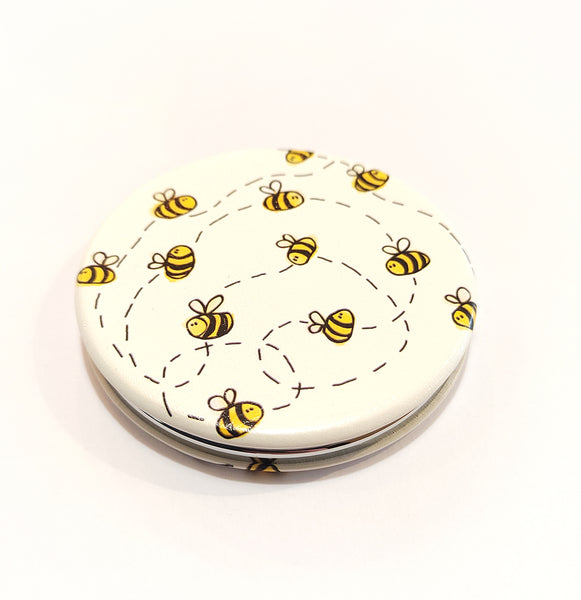 Pretty Compact Handbag Mirror-Nook & Cranny Gift Store-2019 National Gift Store Of The Year-Ireland-Gift Shop