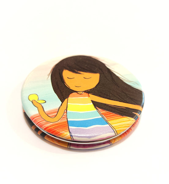 Pretty Compact Handbag Mirror-Nook & Cranny Gift Store-2019 National Gift Store Of The Year-Ireland-Gift Shop