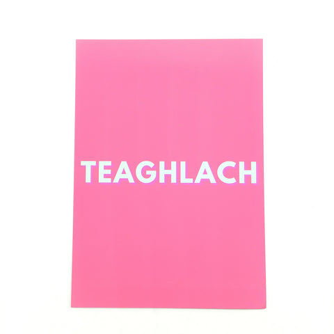 Teaghlach (family) - as Gaeilge (A4 Print)-Nook & Cranny Gift Store-2019 National Gift Store Of The Year-Ireland-Gift Shop
