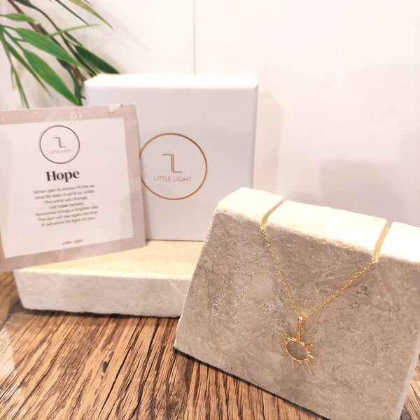 'Hope' Necklace & poem-Nook & Cranny Gift Store-2019 National Gift Store Of The Year-Ireland-Gift Shop