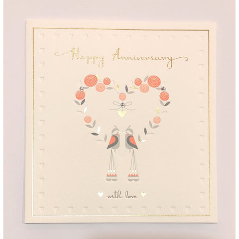 Happy Anniversary Gem and Birds...-Nook & Cranny Gift Store-2019 National Gift Store Of The Year-Ireland-Gift Shop