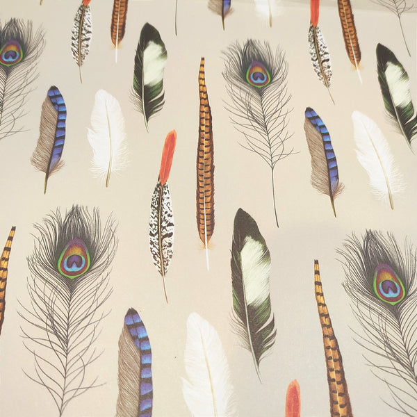 Wrapping Paper - Feathers-Nook & Cranny Gift Store-2019 National Gift Store Of The Year-Ireland-Gift Shop