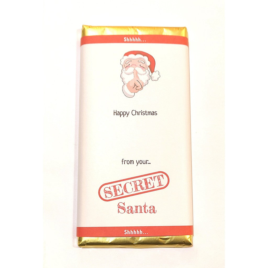 Luxury Irish Milk Chocolate 90g Bar - Secret Santa-Nook & Cranny Gift Store-2019 National Gift Store Of The Year-Ireland-Gift Shop