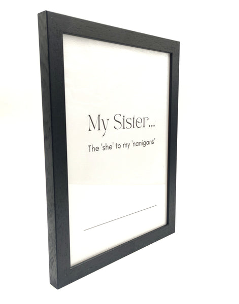 A4 Framed Irish Saying-Nook & Cranny Gift Store-2019 National Gift Store Of The Year-Ireland-Gift Shop