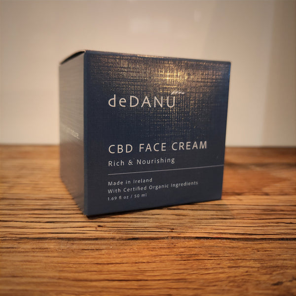 CBD Organic Face Cream - 50g & 90g-Nook & Cranny Gift Store-2019 National Gift Store Of The Year-Ireland-Gift Shop
