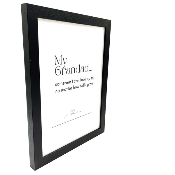 A4 Framed Irish Saying-Nook & Cranny Gift Store-2019 National Gift Store Of The Year-Ireland-Gift Shop