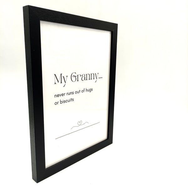 A4 Framed Irish Saying-Nook & Cranny Gift Store-2019 National Gift Store Of The Year-Ireland-Gift Shop