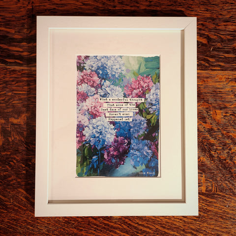 What a Wonderful Thought ... - Framed Irish Print-Nook & Cranny Gift Store-2019 National Gift Store Of The Year-Ireland-Gift Shop