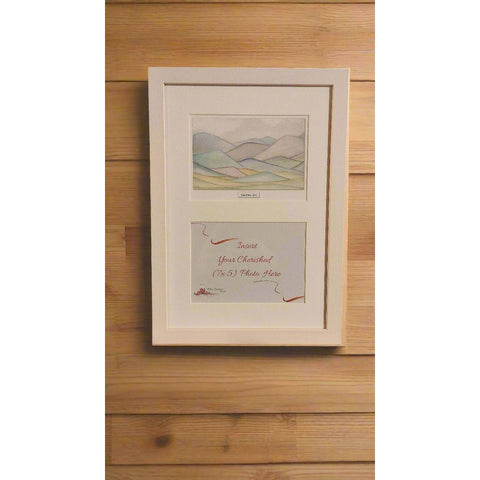 Rita Oates Double Image Photo Frame - Personalize Your Display (Sleibhte Gra) Mountains of love-Nook & Cranny Gift Store-2019 National Gift Store Of The Year-Ireland-Gift Shop