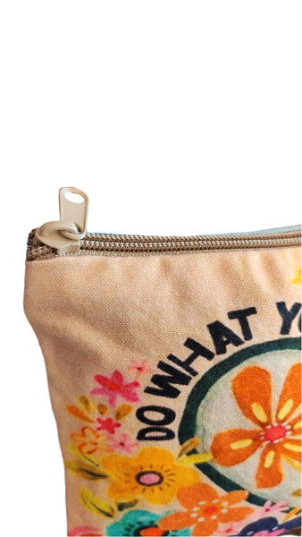 Inspirational Cotton Pouch - "Do what you love, love what you do"-Nook & Cranny Gift Store-2019 National Gift Store Of The Year-Ireland-Gift Shop