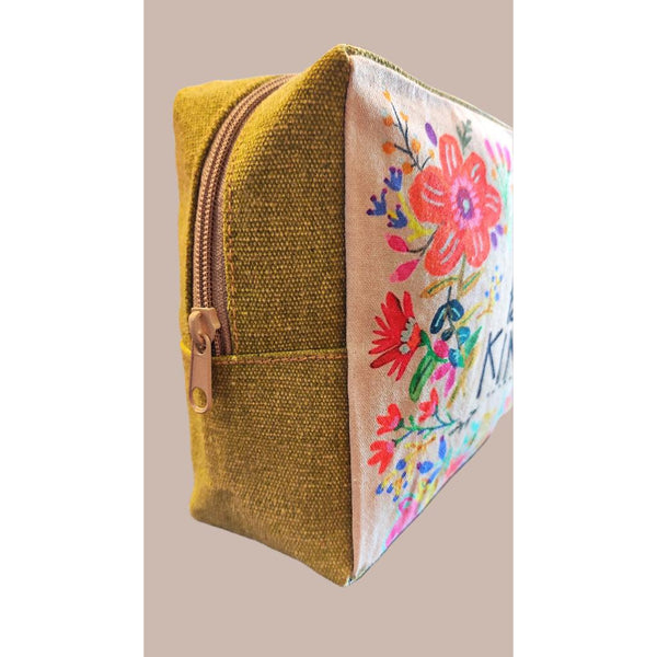 Cotton Wild Flower Sponge Bag - "Be Kind"-Nook & Cranny Gift Store-2019 National Gift Store Of The Year-Ireland-Gift Shop