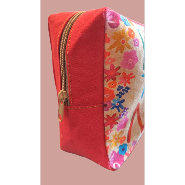 Cotton Wild Flower Sponge Bag - "Be kind to your mind"-Nook & Cranny Gift Store-2019 National Gift Store Of The Year-Ireland-Gift Shop