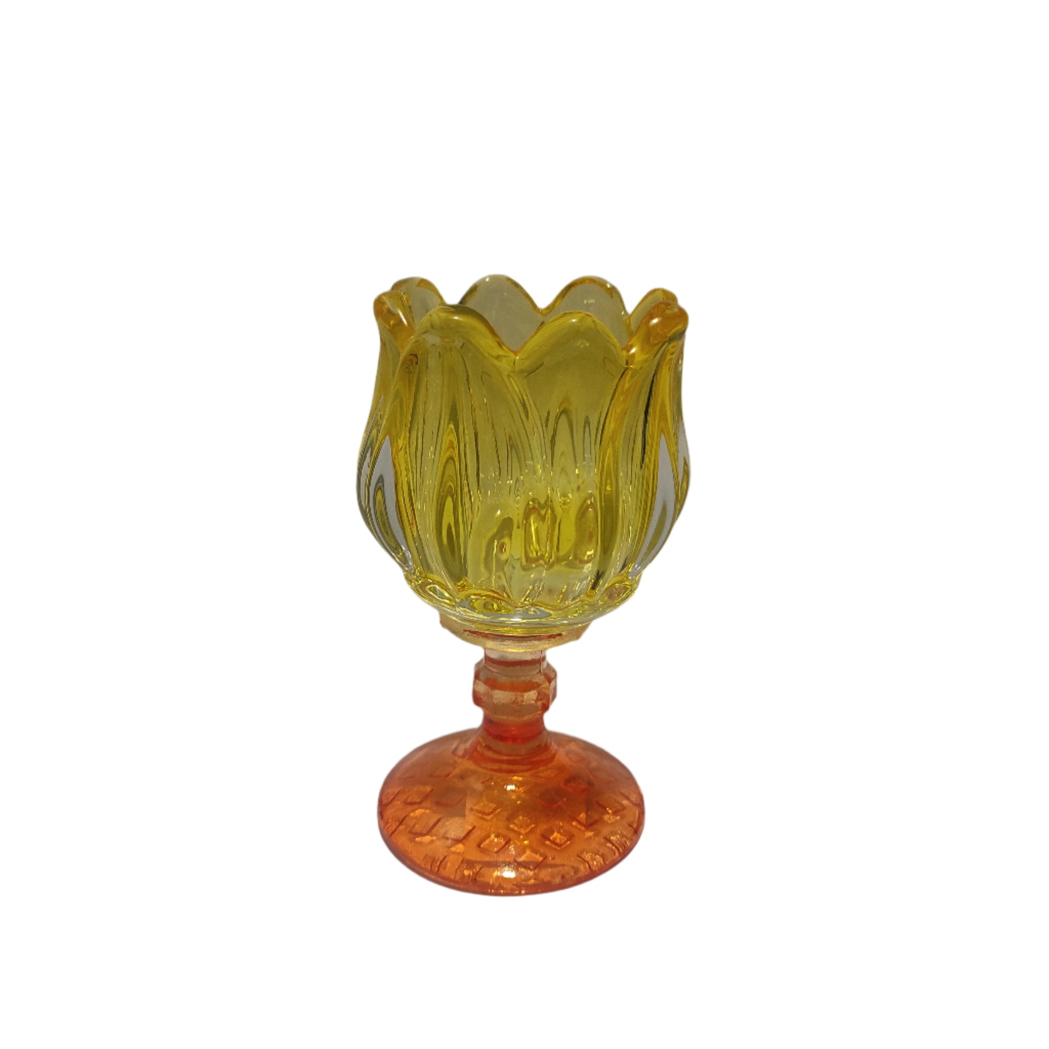 Stained Glass Tealight Holder - Tulip-Nook & Cranny Gift Store-2019 National Gift Store Of The Year-Ireland-Gift Shop