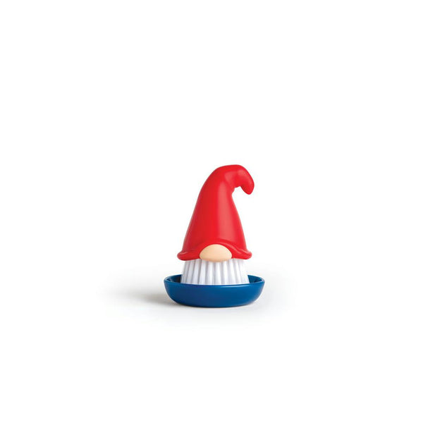 Gnome Dish Brush with Holder-Nook & Cranny Gift Store-2019 National Gift Store Of The Year-Ireland-Gift Shop