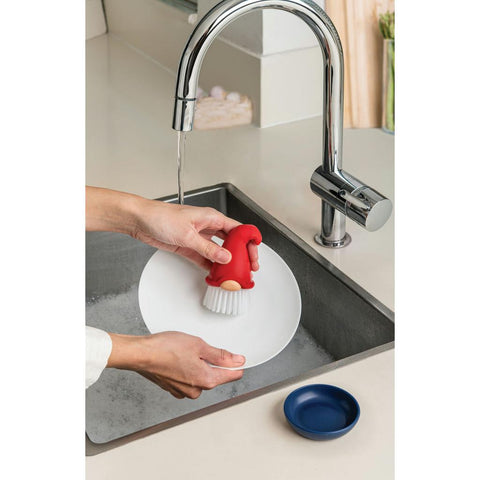 Gnome Dish Brush with Holder-Nook & Cranny Gift Store-2019 National Gift Store Of The Year-Ireland-Gift Shop