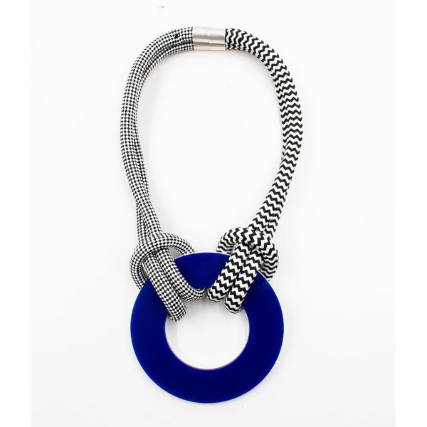 Double Sided Circle Plexi Necklace - The Vibration Collection-Nook & Cranny Gift Store-2019 National Gift Store Of The Year-Ireland-Gift Shop