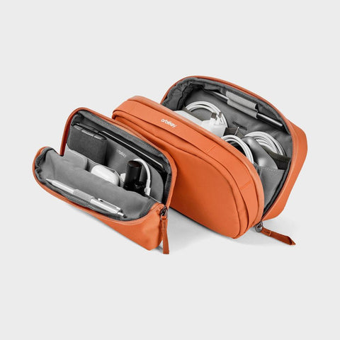 2-in-1 Twin Tech Pouch - Terracotta-Nook & Cranny Gift Store-2019 National Gift Store Of The Year-Ireland-Gift Shop