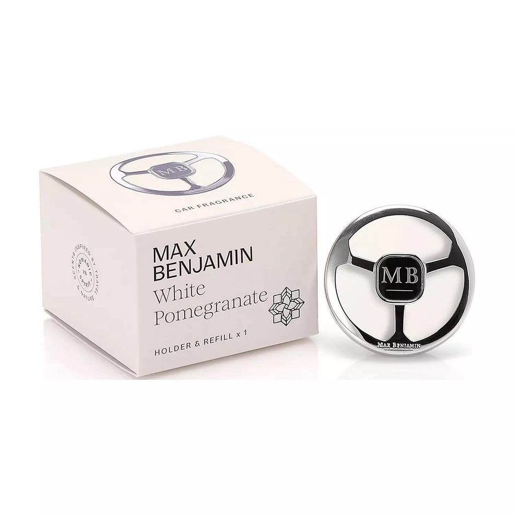 Max Benjamin - White Pomegranate Luxury Car Fragrance-Nook & Cranny Gift Store-2019 National Gift Store Of The Year-Ireland-Gift Shop