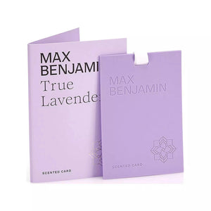 Max Benjamin - True Lavender Luxury Scented Card-Nook & Cranny Gift Store-2019 National Gift Store Of The Year-Ireland-Gift Shop