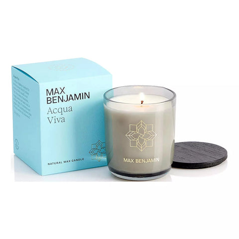 Max Benjamin - Acqua Viva Luxury Natural Candle-Nook & Cranny Gift Store-2019 National Gift Store Of The Year-Ireland-Gift Shop