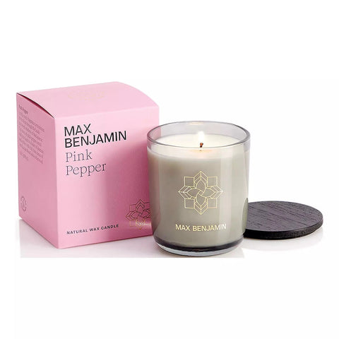 Max Benjamin - Pink Pepper Luxury Natural Candle-Nook & Cranny Gift Store-2019 National Gift Store Of The Year-Ireland-Gift Shop