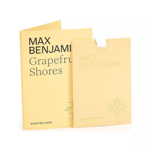 Max Benjamin - Grapefruit Shores Luxury Scented Card-Nook & Cranny Gift Store-2019 National Gift Store Of The Year-Ireland-Gift Shop