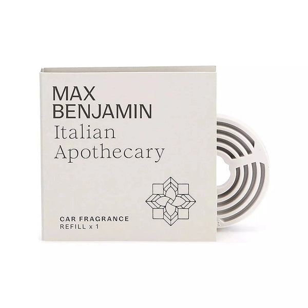 Max Benjamin - Italian Apothecary Luxury Car Fragrance-Nook & Cranny Gift Store-2019 National Gift Store Of The Year-Ireland-Gift Shop