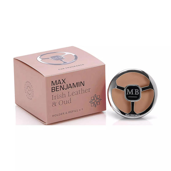 Max Benjamin - Irish Leather & Oud Luxury Car Fragrance-Nook & Cranny Gift Store-2019 National Gift Store Of The Year-Ireland-Gift Shop