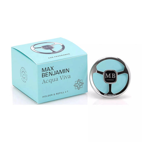 Max Benjamin - Acqua Viva Luxury Car Fragrance-Nook & Cranny Gift Store-2019 National Gift Store Of The Year-Ireland-Gift Shop